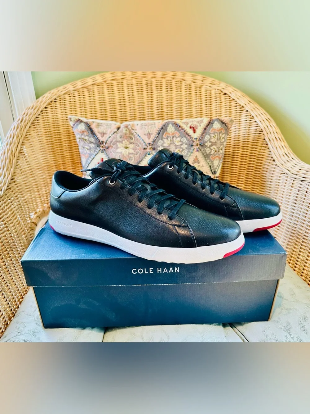 Mens Brand New Cole Haan Grand Pro Tennis Sneakers